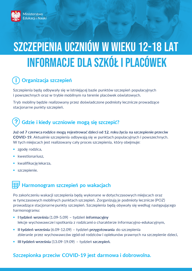 szczepieniauczniowwwieku1218latinformacjedlaszkoliplacowekplakat.png