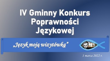 IV Gminny Konkurs Poprawności Językowej