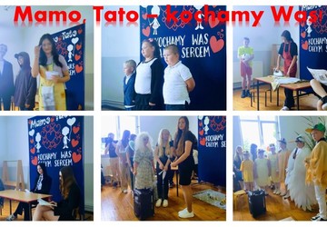 Mamo, tato - kochamy Was!